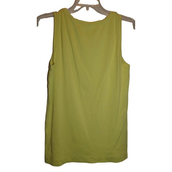 Women's Yellow Tank Top, Chico's Brand, Size Large - Picture 2 of 4